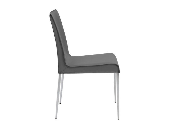 Set of Two Cam Side Chairs in Grey design by Euro Style