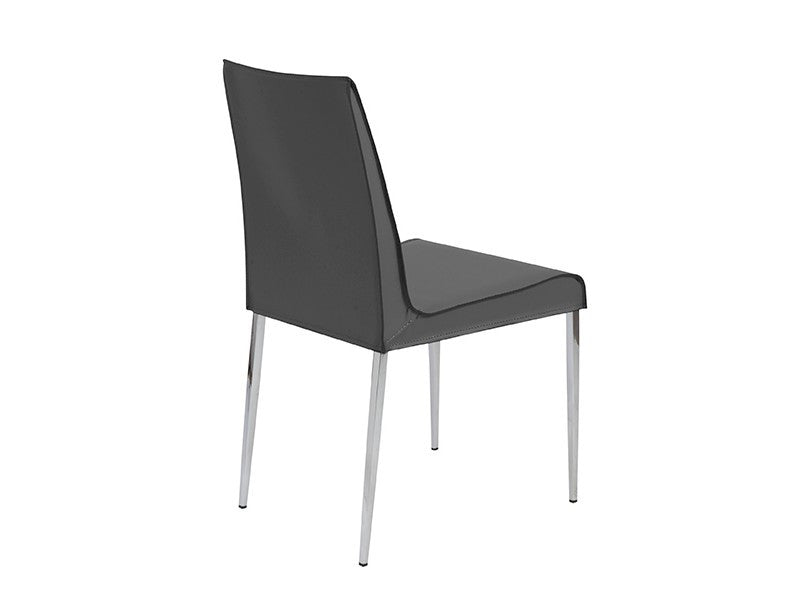 Set of Two Cam Side Chairs in Grey design by Euro Style