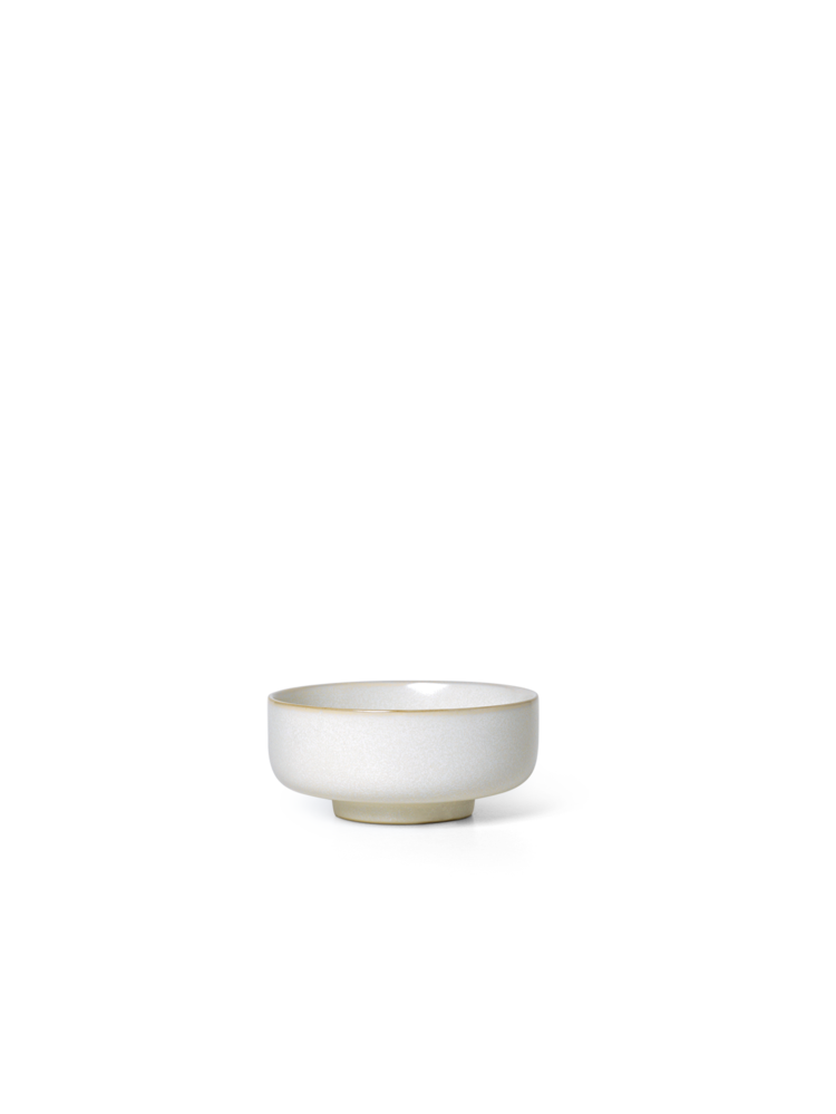 Sekki Bowl in Small Cream by Ferm Living