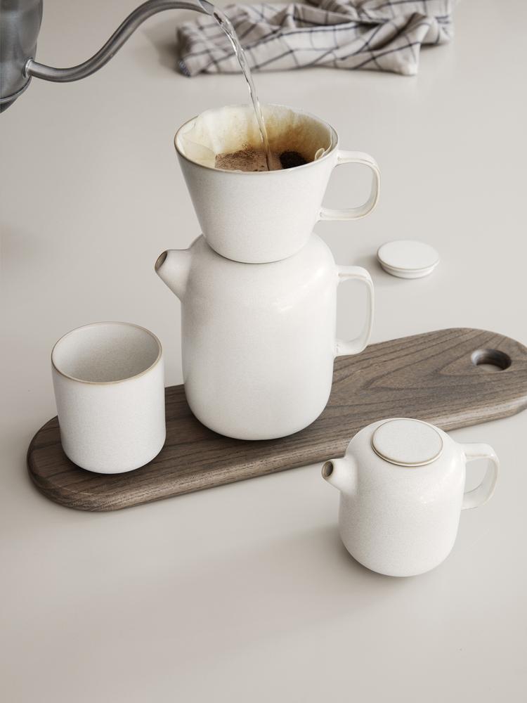 Sekki Coffee Dripper in Cream by Ferm Living