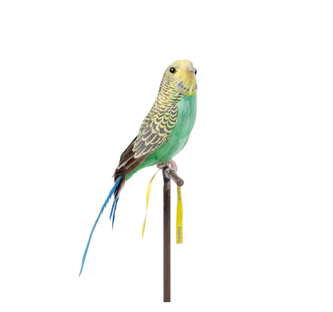 artificial birds budgie gray 5