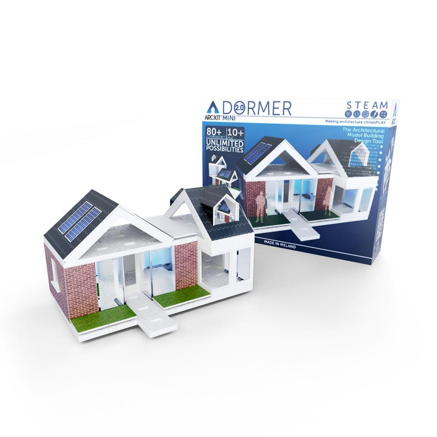 mini dormer 2 0 kids architect scale model house building kit by arckit 1