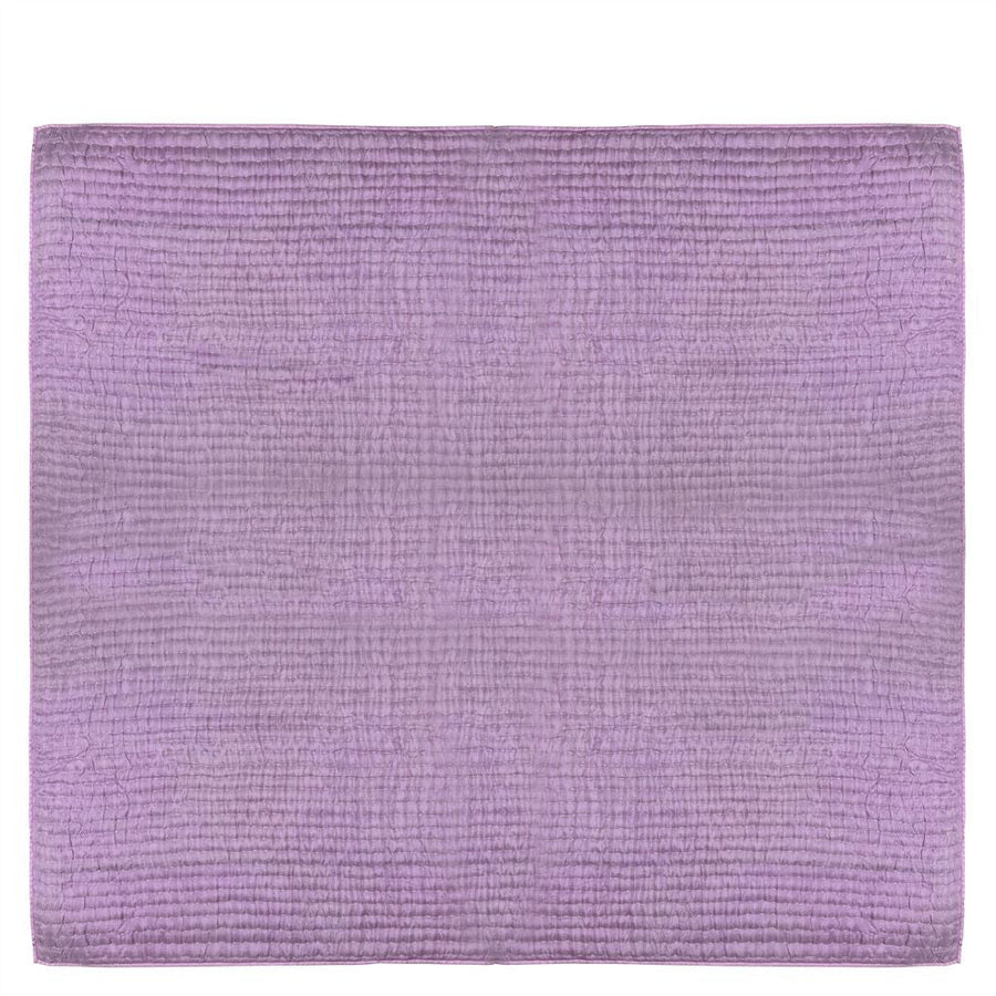 Chenevard Damson & Magenta Silk Quilt and Shams design by Designers Guild