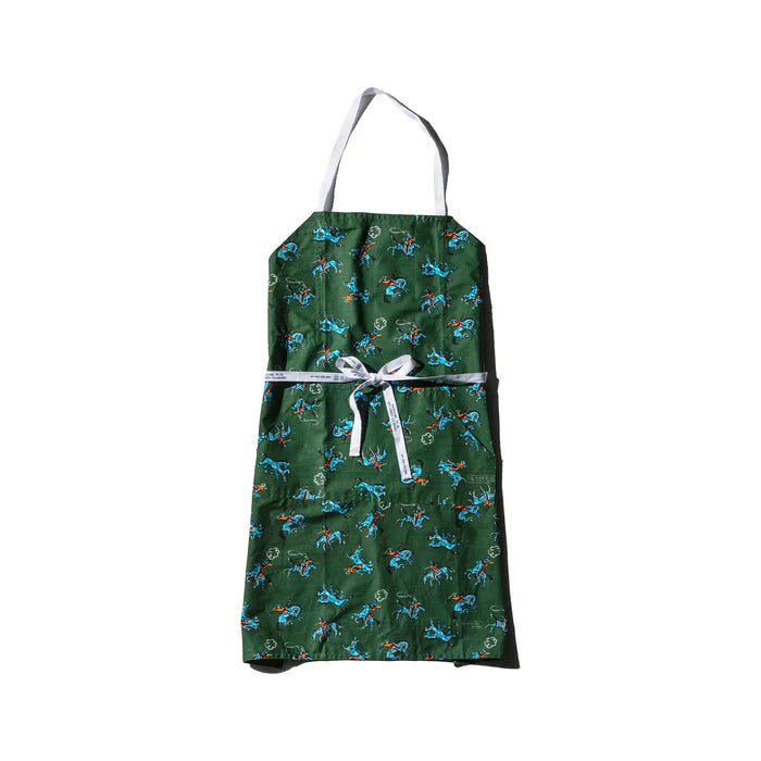 Handprinted Adult Apron/Cowboy By Puebco 302942 2