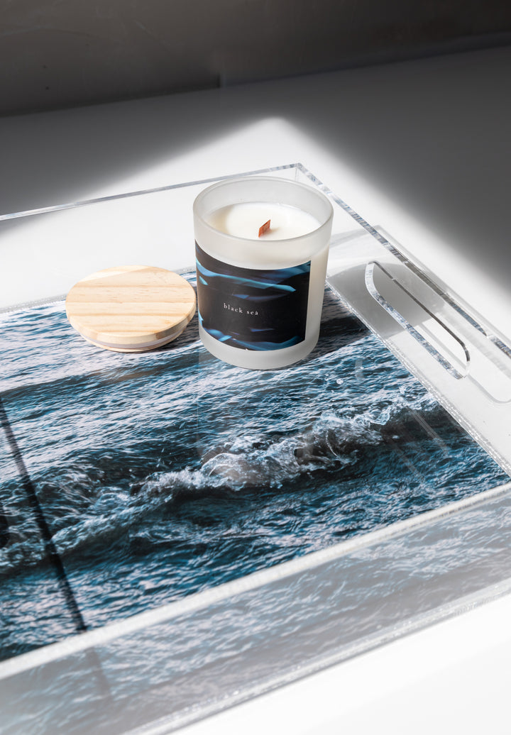 Black Sea Scented Candle with Lid