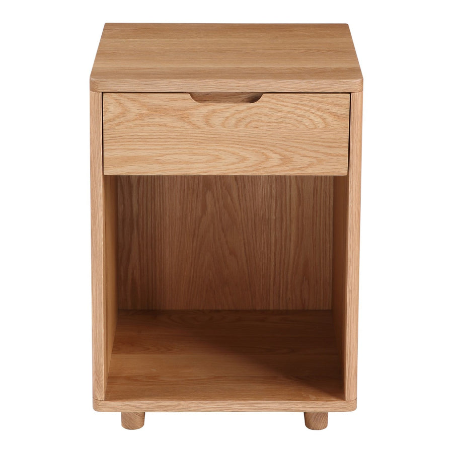 Osamu Oak Nightstand 1