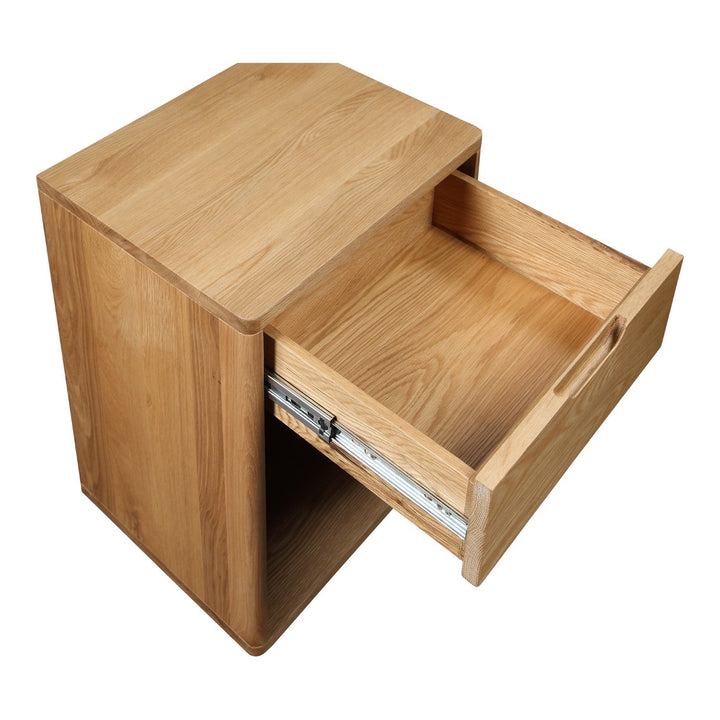 Osamu Oak Nightstand 6