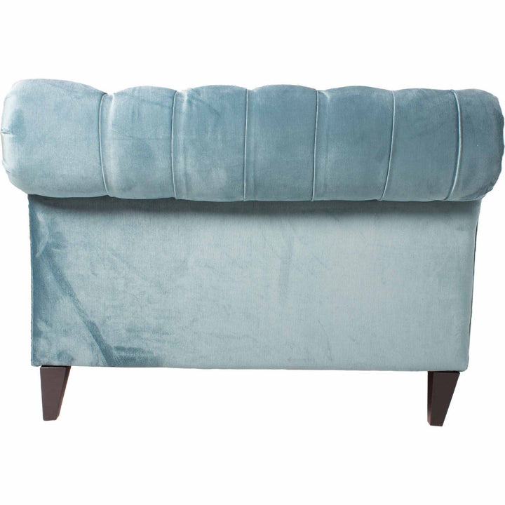 Bibiano Chaise Velvet Blue 2