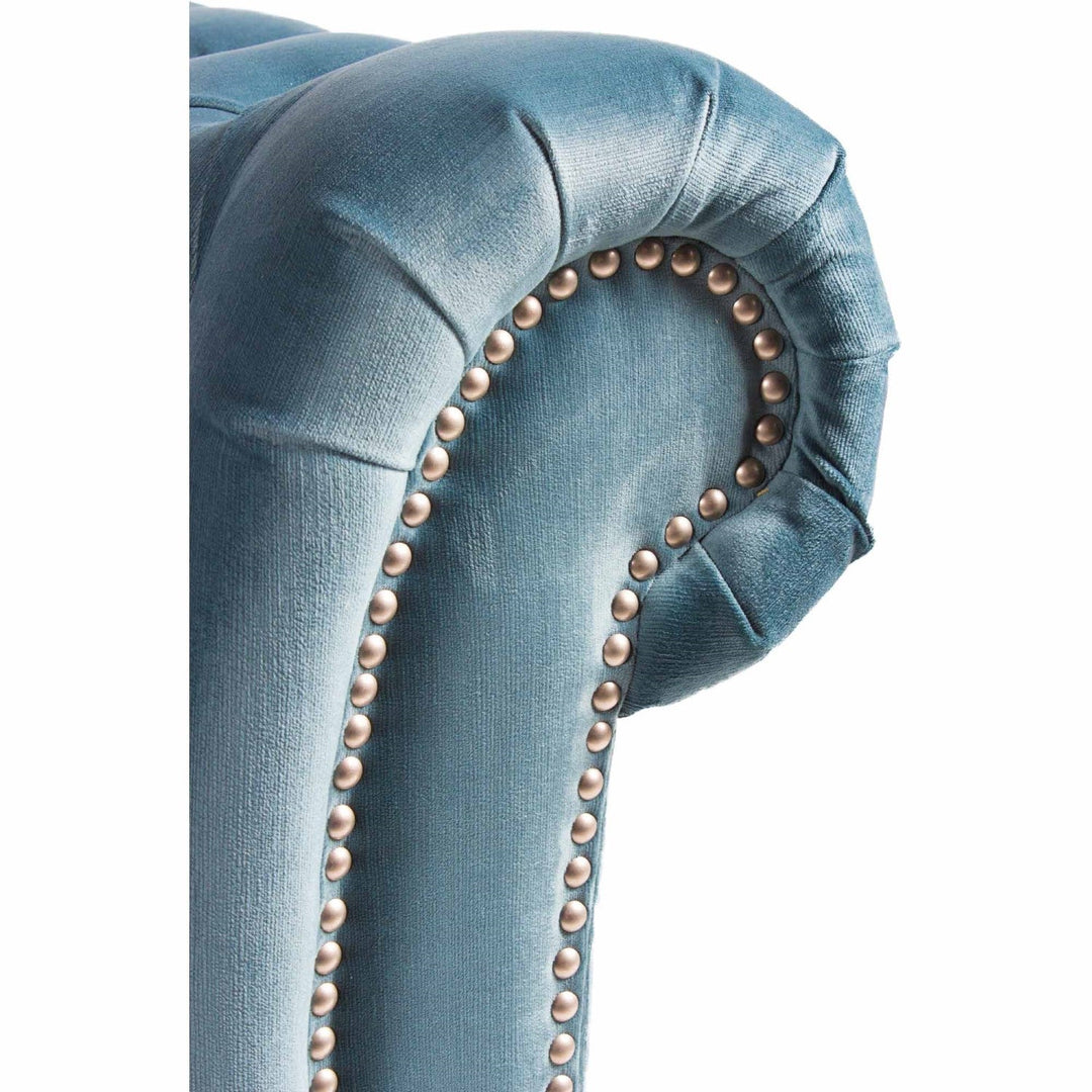 Bibiano Chaise Velvet Blue 5