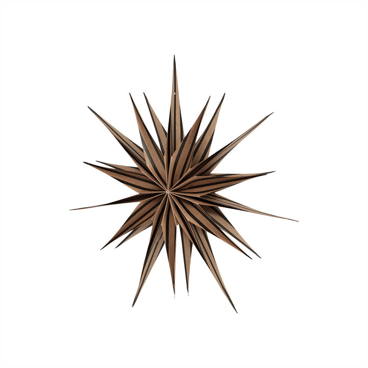 Toppu Christmas Star in Brown/Black 2