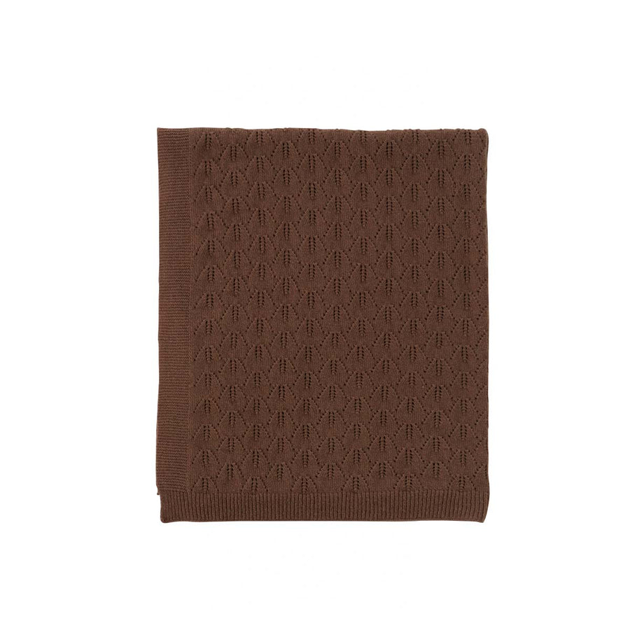 lana baby blanket brown 1