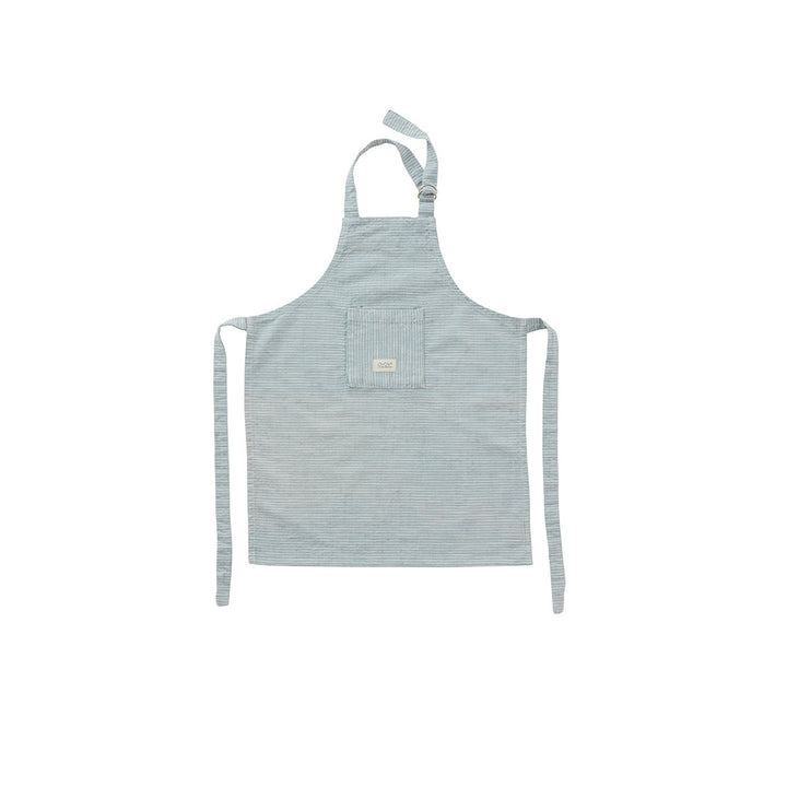 gobi apron mini white dusty blue by oyoy 1