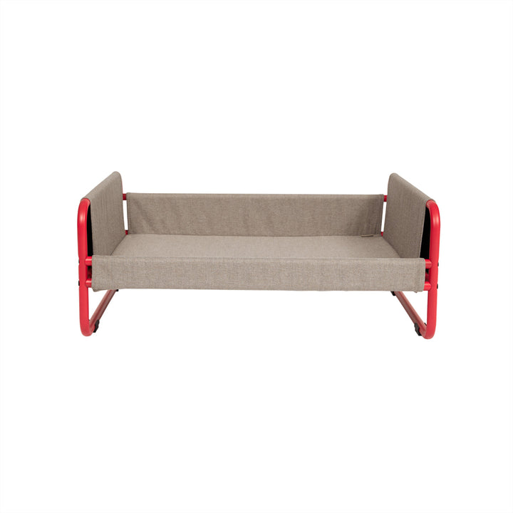 Milo Dog Bed Red 1