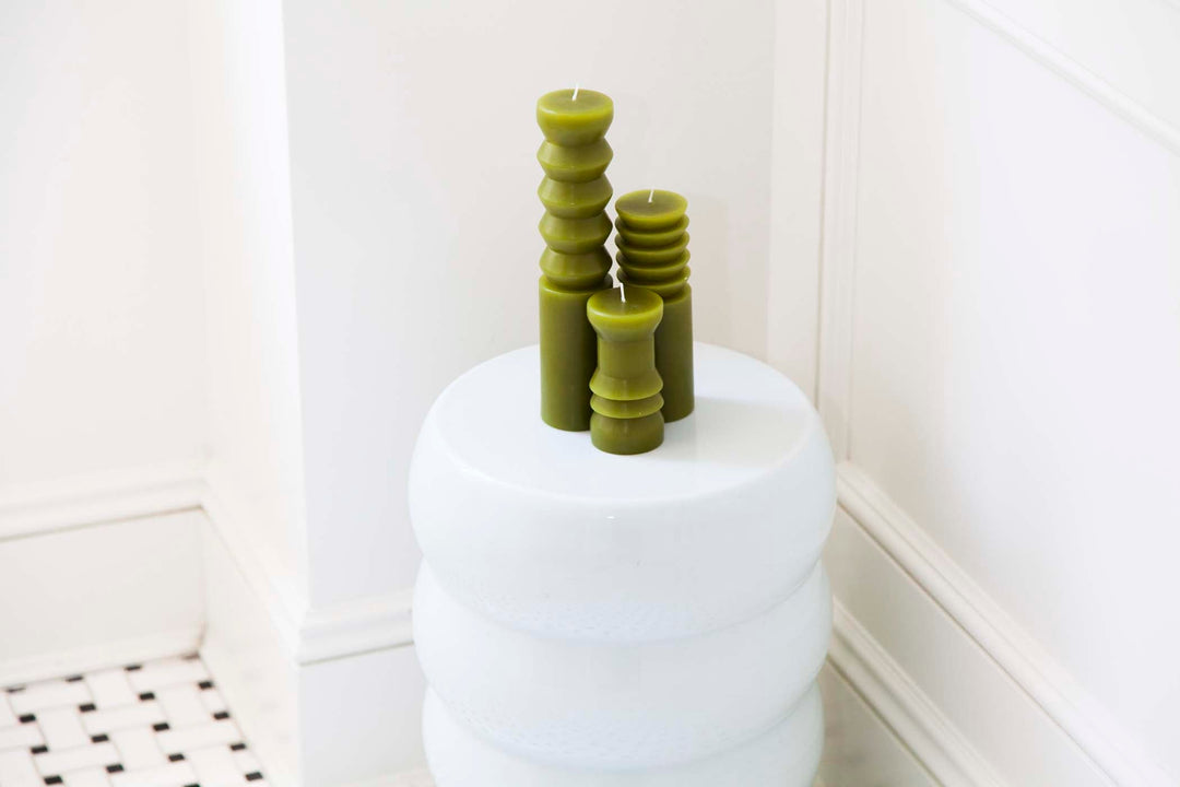 Moss Totem Candles design by Areaware