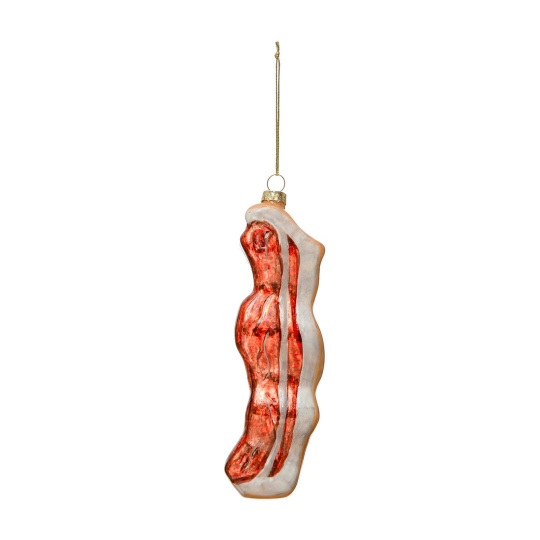 Hand-Painted Bacon Ornament