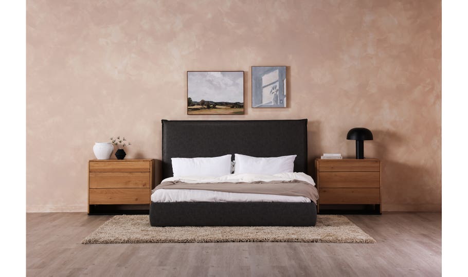 Luzon Tall Headboard Bed