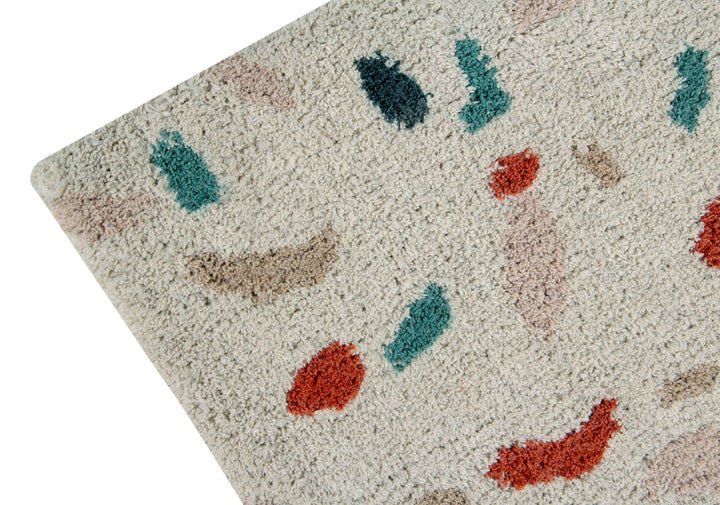 Terrazzo Rug in Marble design by Lorena Canals