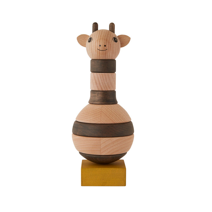 Wooden Stacking Giraffe