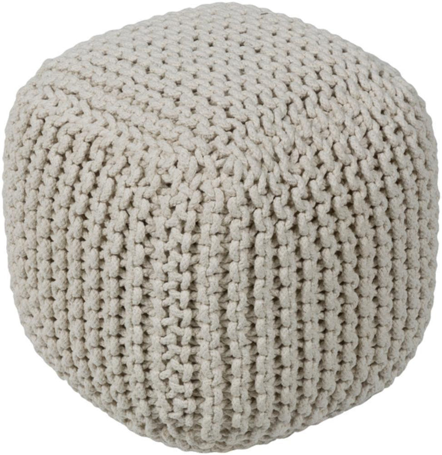 Cream Pouf