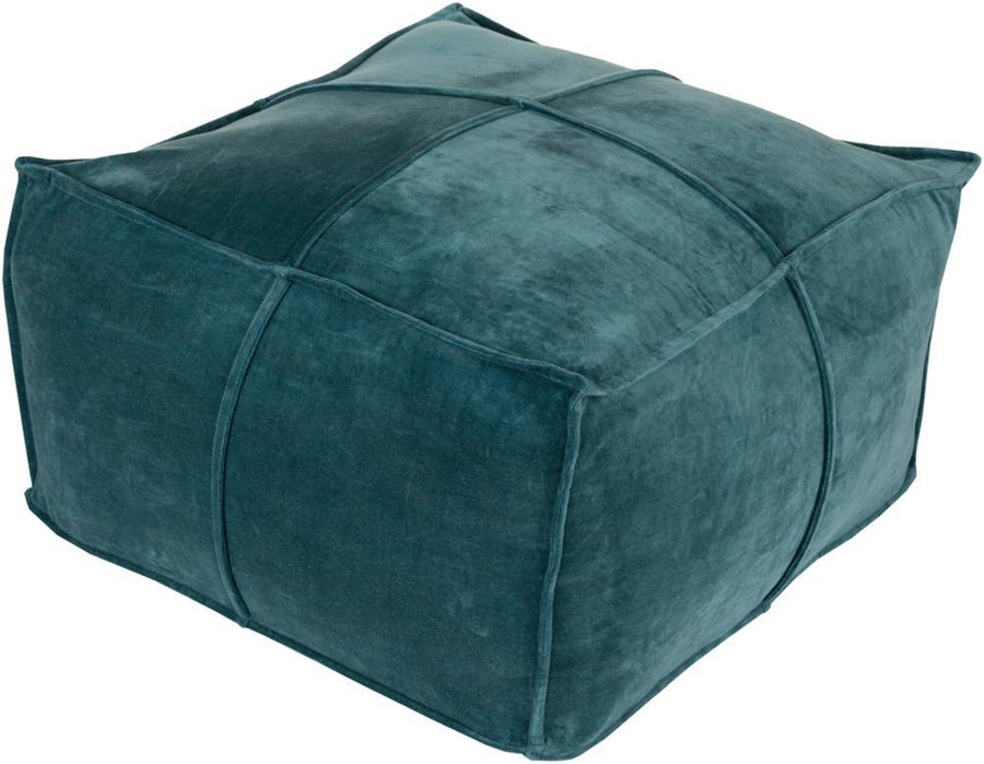 Teal Pouf