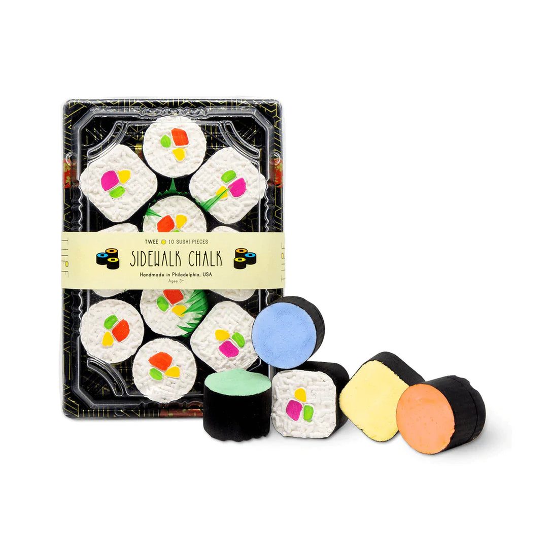 TWEE Sushi Maki Roll Sidewalk Chalk